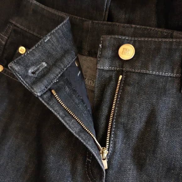 Escada Charcoal Denim Jeans - Picture 6 of 8